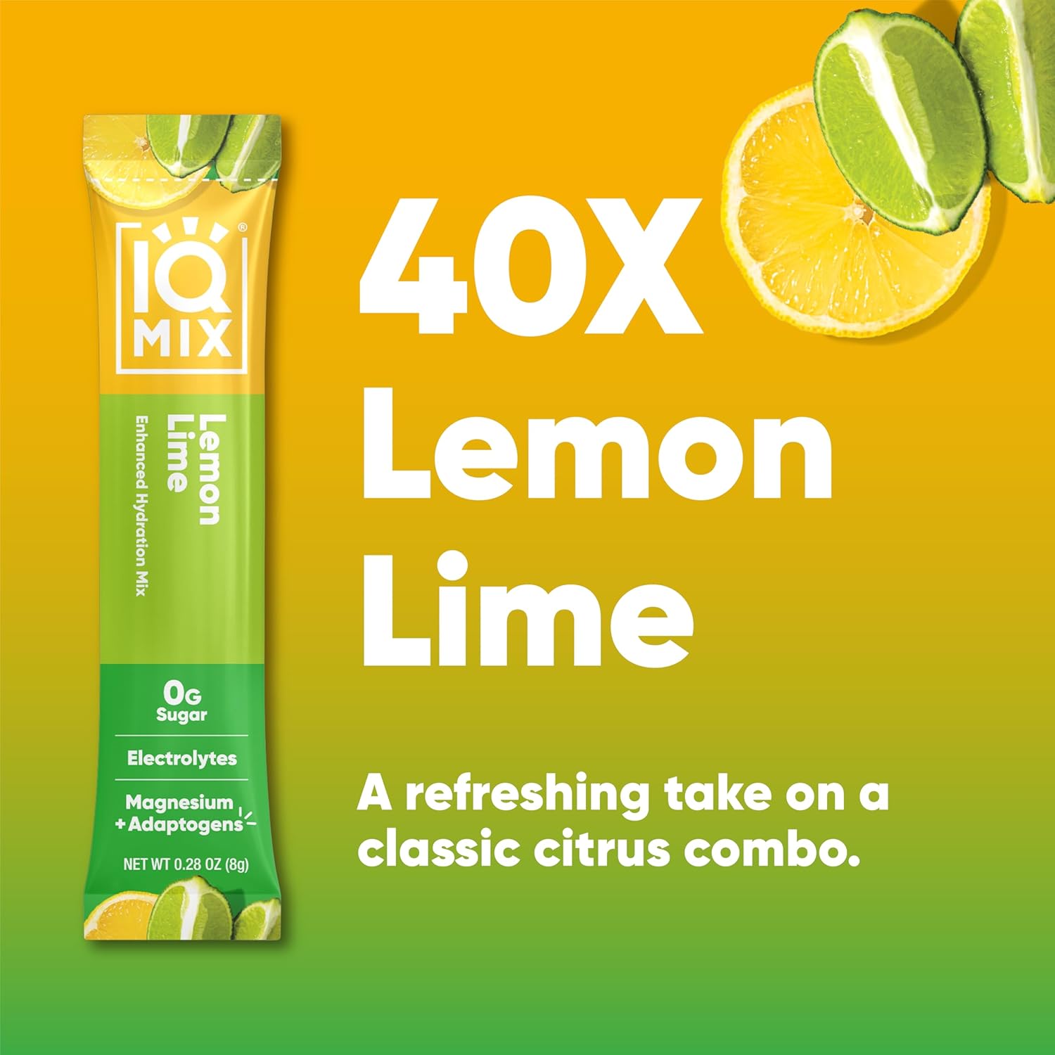 IQMIX Hydration Electrolyte Powder – 4-in-1 Formula for Hydration, Mental Clarity, Mood and
