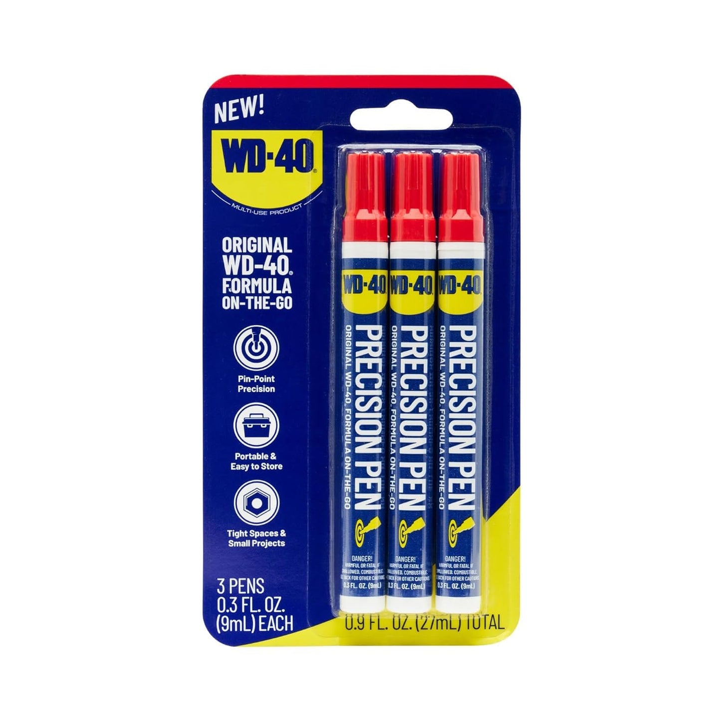 WD-40 Original Formula- Precision Pen On-The-Go, Lubrication with Pin-Point Precision, Controlled