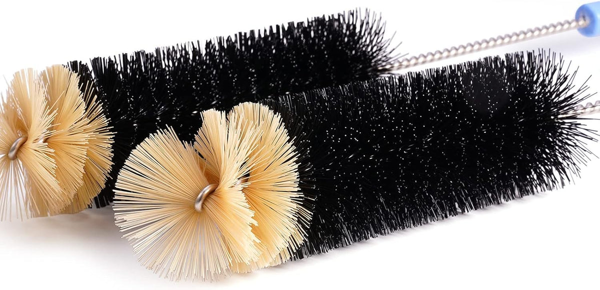 Bottle Cleaning Brush, 17 Inches Extra Long Handle Water Bottle Brush, Flexible Bendable Cleaner
