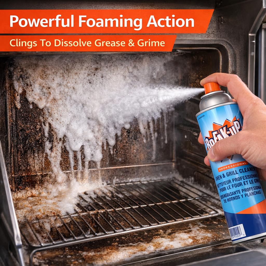 Diversey Break-Up oven and grill cleaner, six 19 oz cans – view 5