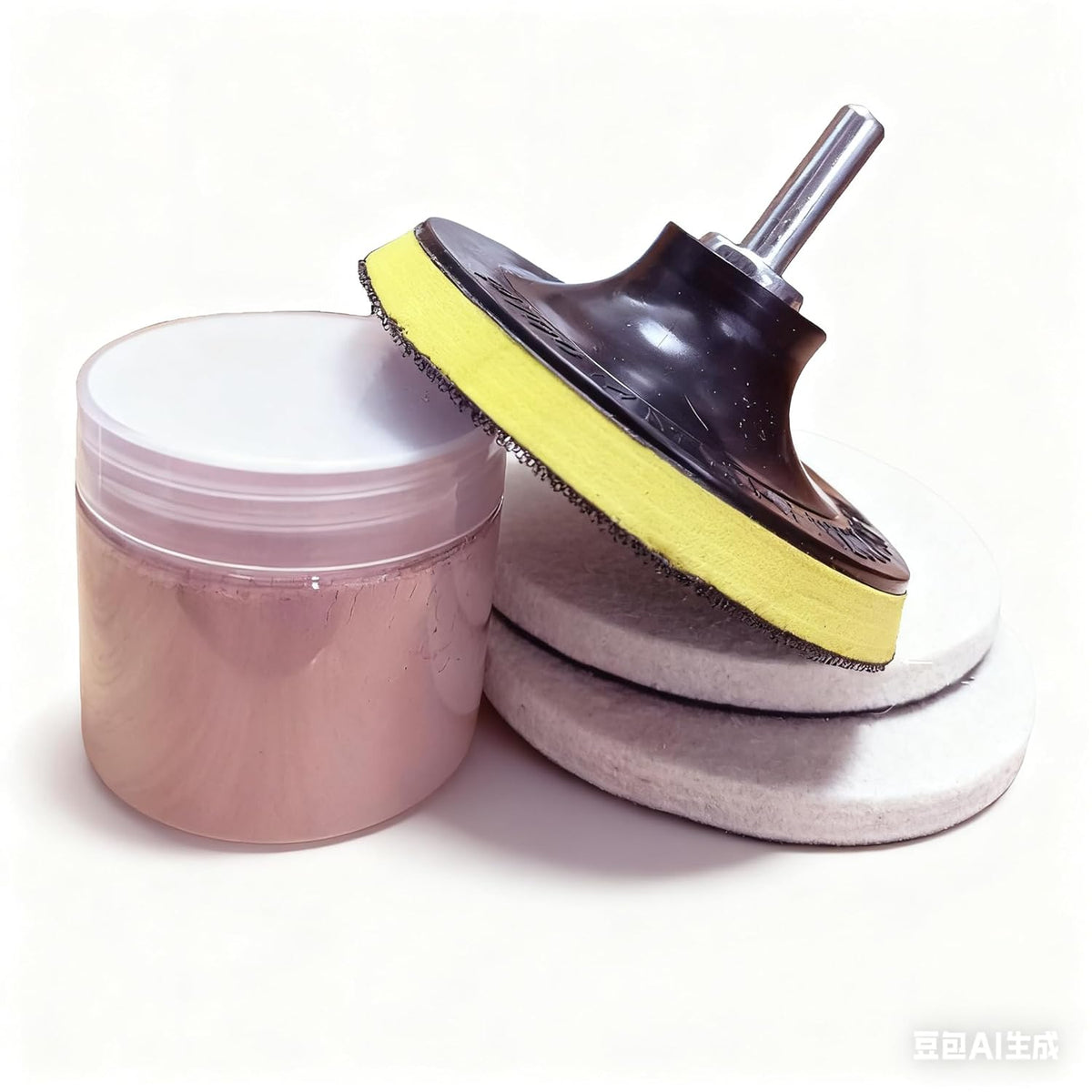 Cerium Oxide Powder,Cerium Oxide Glass Polishing Kit,Felt Polishing Wheel Set for Windscreen and