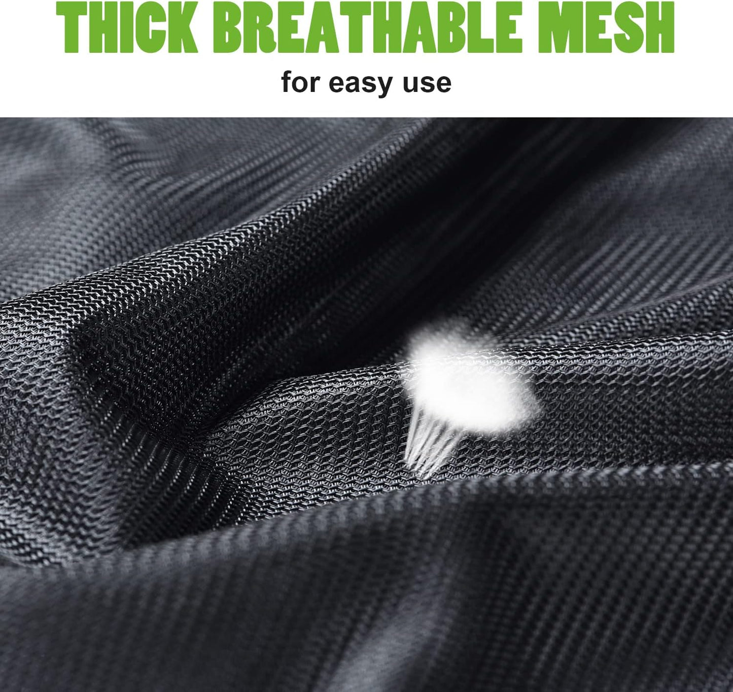 OTraki 20x24 inch Mesh Laundry Bags 2 Pack Fine Mesh Heavy Duty Drawstring Bag Washable Medium Toy