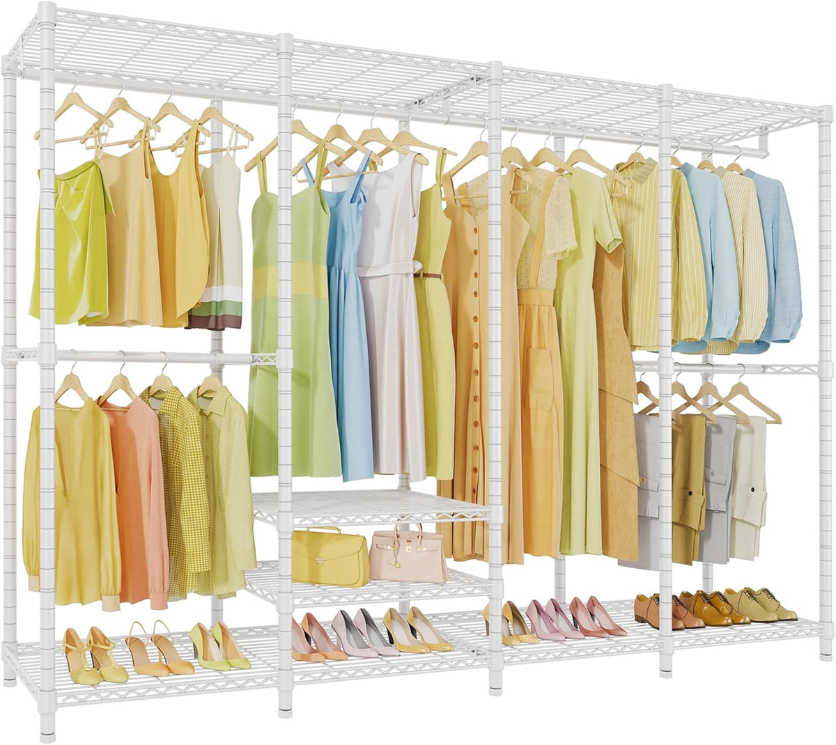 VIPEK V40 Plus Extra Large Clothes Rack Heavy Duty Clothing Rack for Hanging Clothes