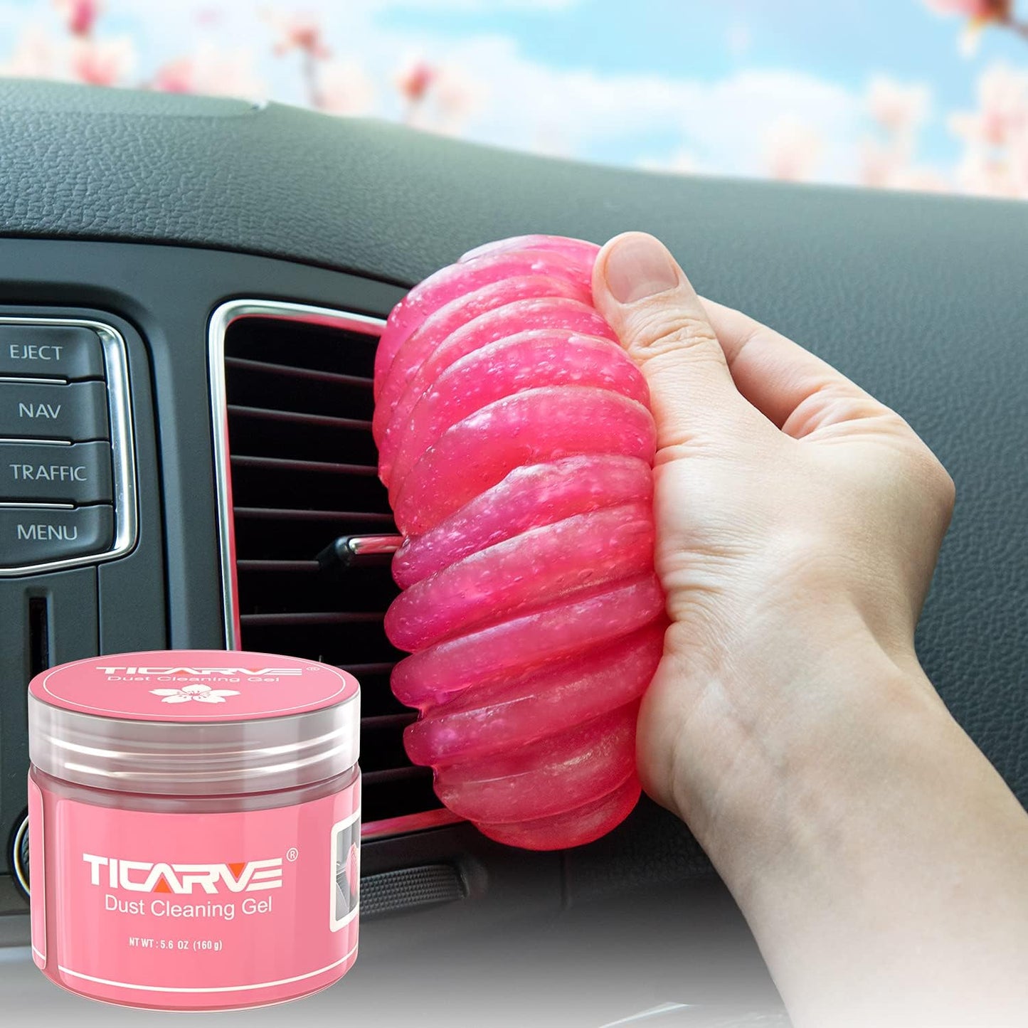 TICARVE Car Cleaning Gel Detailing Putty Car Putty Auto Detailing Tools Car Interior Cleaner