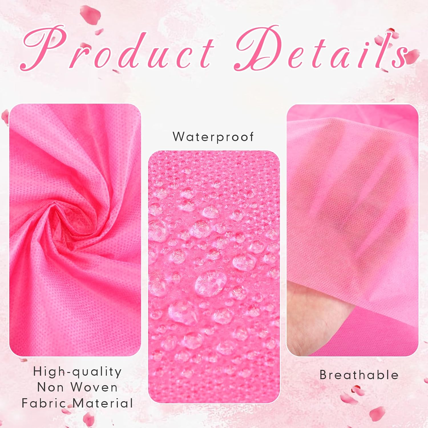 300 Pcs 31" x 71" Massage Table Sheets Waterproof Disposable Bed Sheets Soft Non Woven Fabric