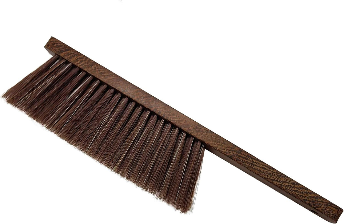 Hand Broom Brush, Dust Brush for Cleaning, Wood Block Hand Brush, Soft Bristle Cleaning Brush for