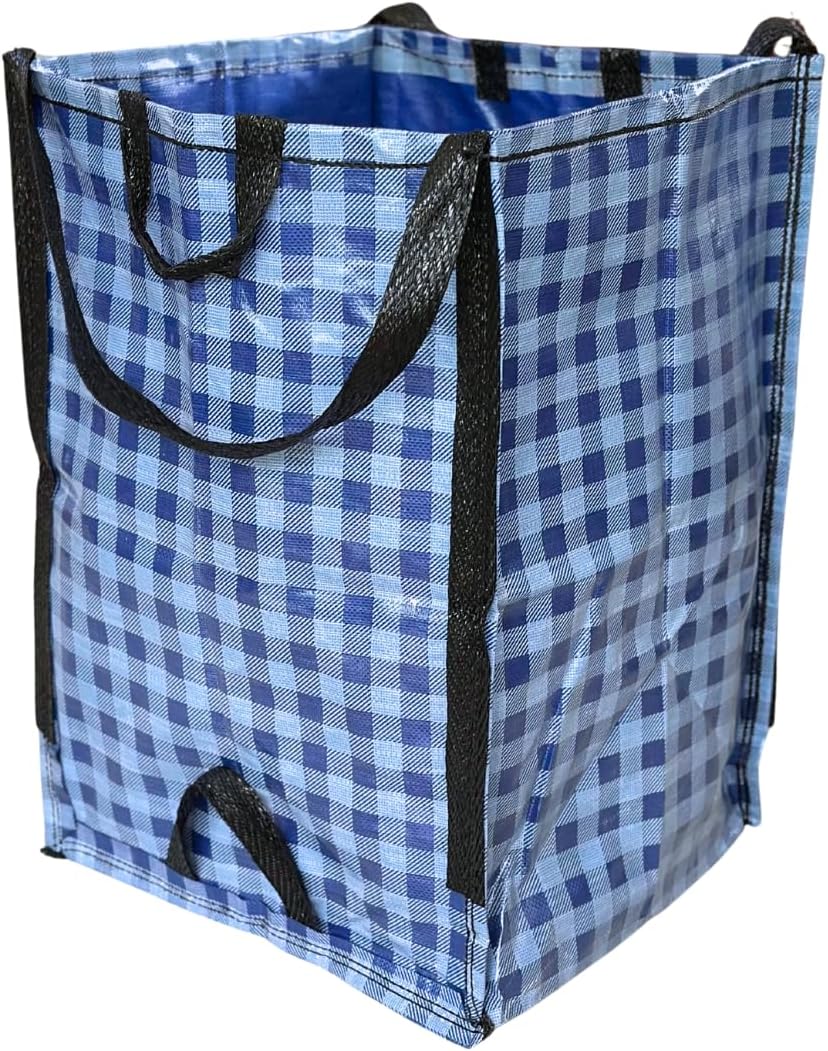 DURASACK Heavy Duty Home and Yard Bags 48-Gallon Reusable Self-Standing Lawn and Leaf Bags Garbage