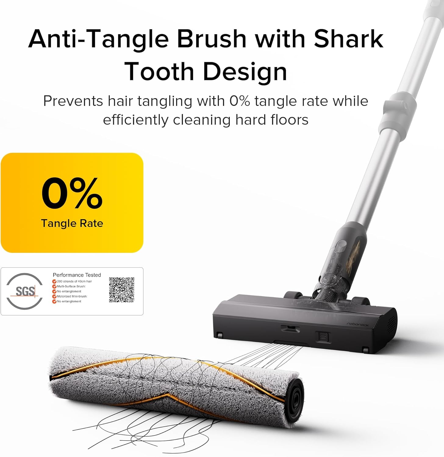 roborock H60 Ultra Cordless Stick Vacuum Cleaner, Upgraded 210AW Suction Stick Vacuum with 90-Min