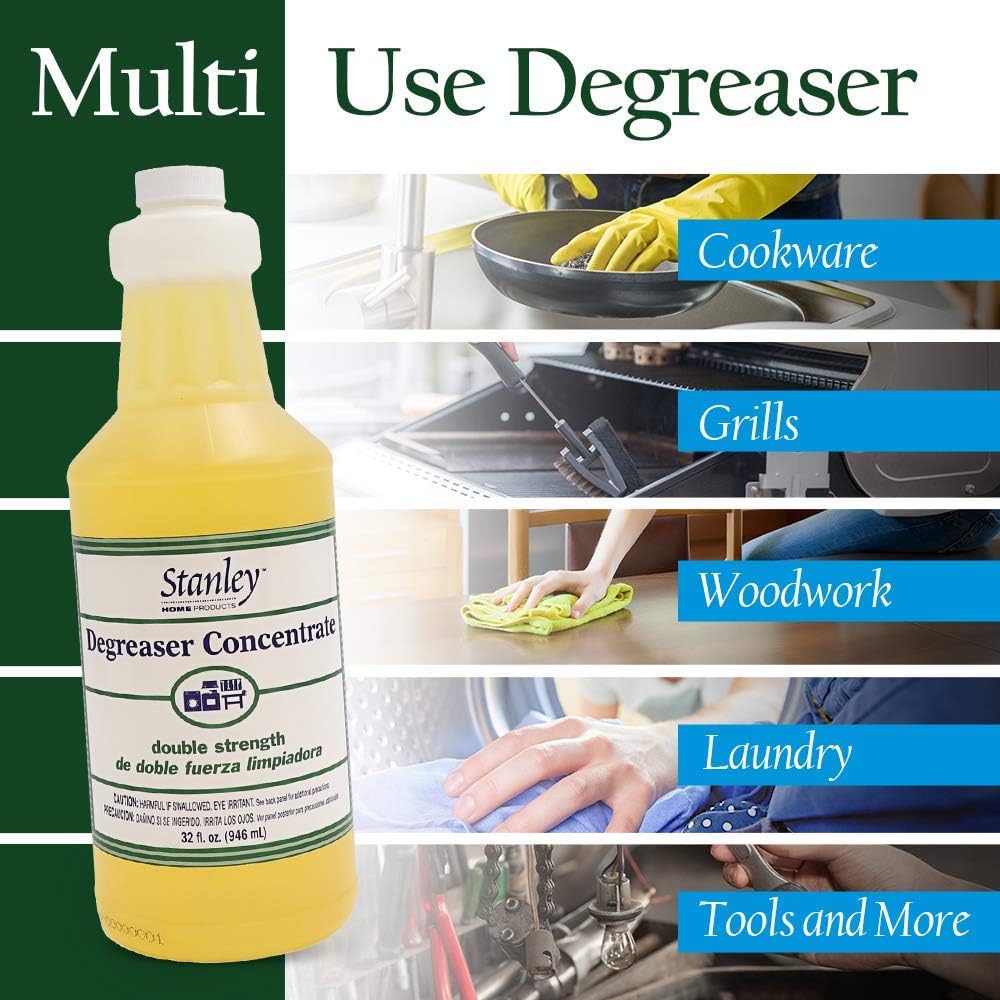 STANLEY HOME PRODUCTS Degreaser Concentrate - Makes 64 Gallons - Removes Stubborn Grease & Grime