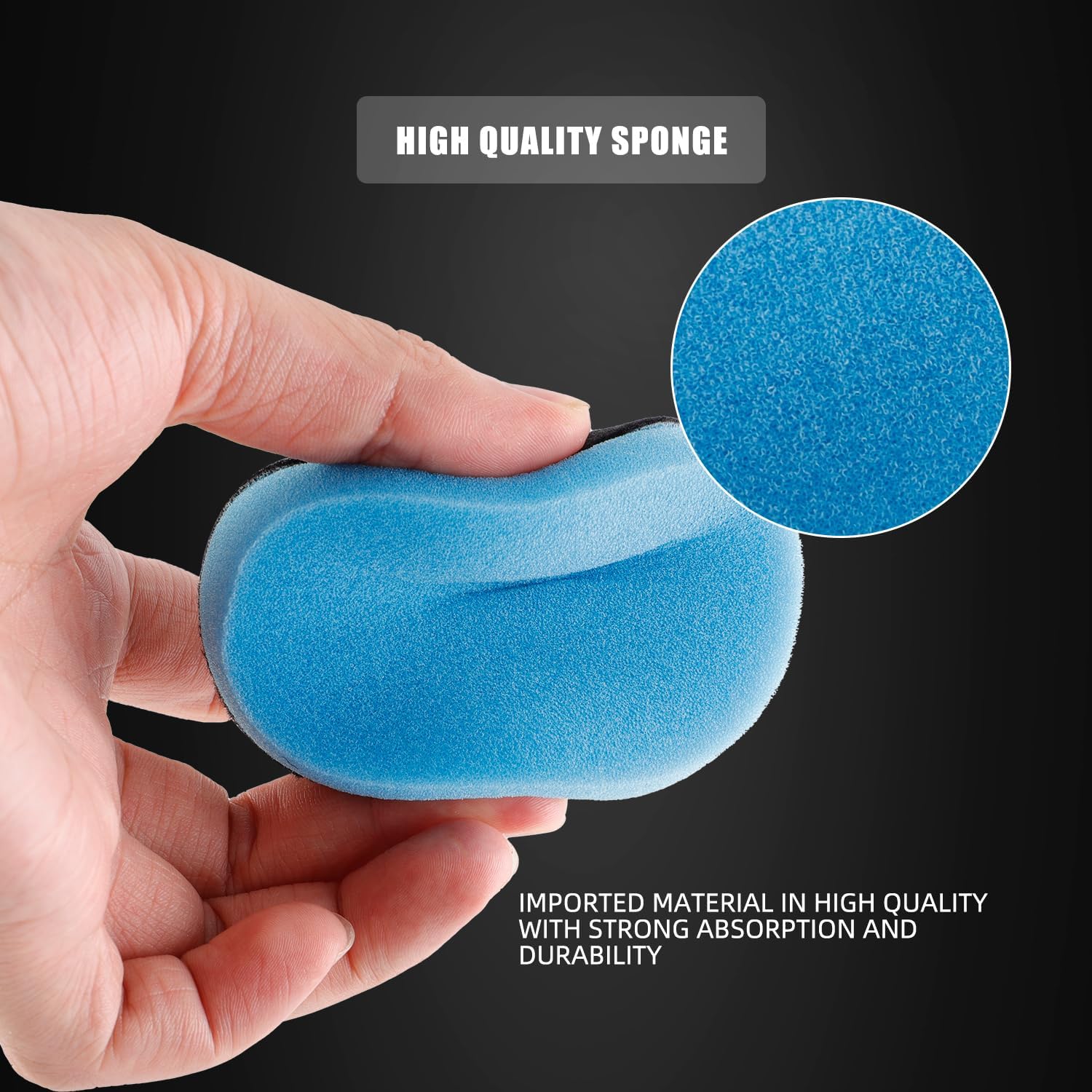 Car Foam Drill Polishing Pad Kit, 44Pcs 1inch 2inch 3inch Detail Polishing Buffing Pad Mix Size Car