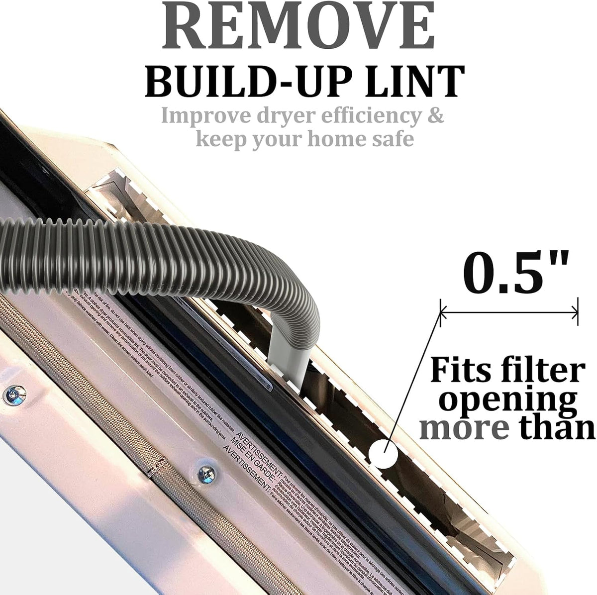 Dryer Vent Cleaner Hose Vacuum Attachments for Dyson Gen5 V15 V12 V11 V10 V8 V7 Detect Absolute