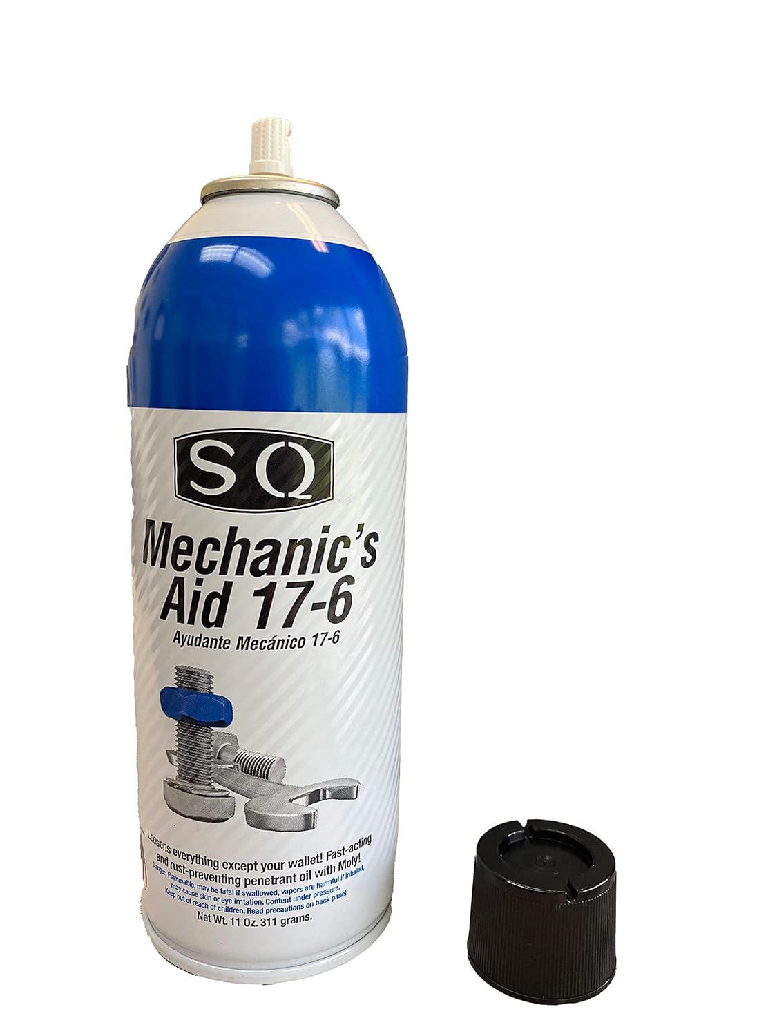 Sicamu SQ Lubricant Combo, 311g, 11fl oz, 5 in 1 Multipurpose, Penetrating Catalyst, Silicone Heavy