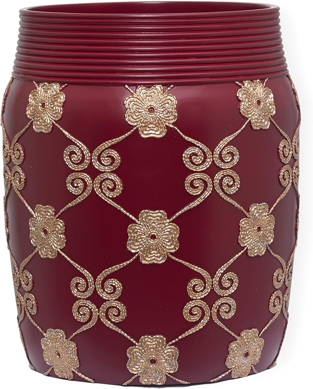 Zahari Home Decorative Trash Can for Bathroom, Office & Bedroom - 2.1 Gallons Stylish & Small Trash