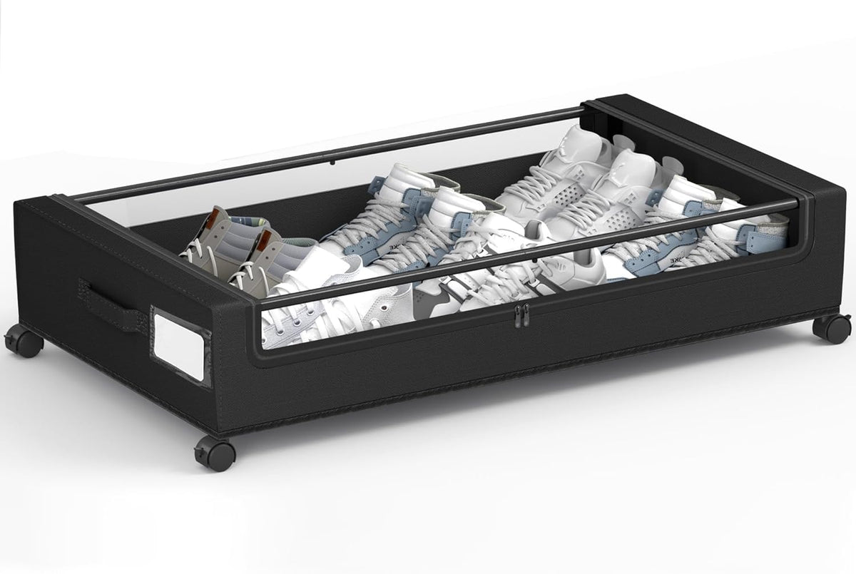 Under Bed Storage, Underbed Storage With Wheels, Under The Bed Storage for Clothes, Blankets