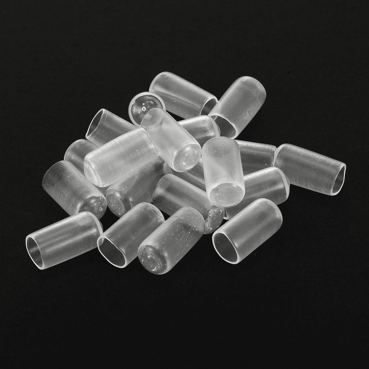 uxcell 20pcs Rubber End Caps Protective Caps 8.5mm ID Vinyl PVC Round Tube Bolt Cap Cover Screw