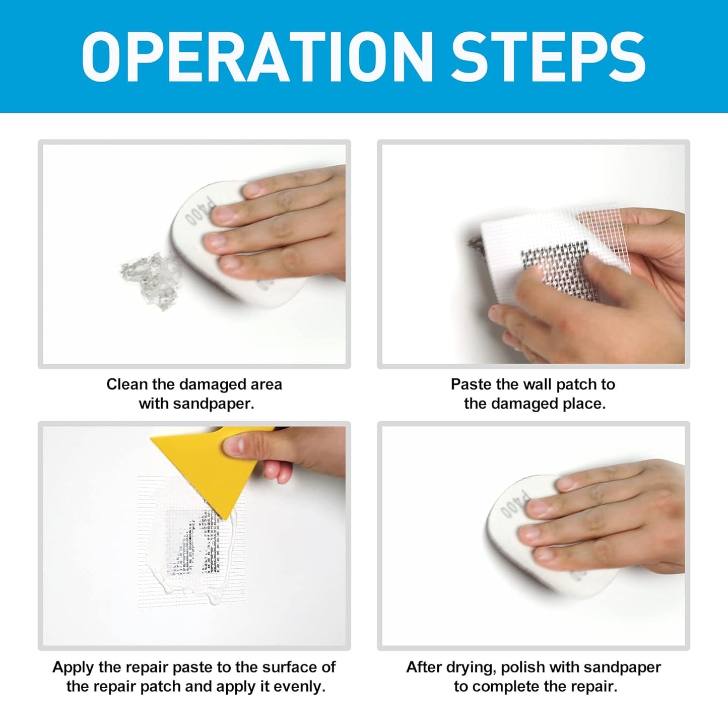 Spackle Wall Repair Kit, Drywall Repair Patch Kit,Wall Mending Agent Putty,Wall Repair Paste