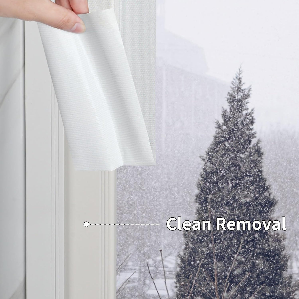Cloth Duct Window Seal Strip Tape for Winter, 1.89in x 33FT, Weather Stripping Sealing Insulation
