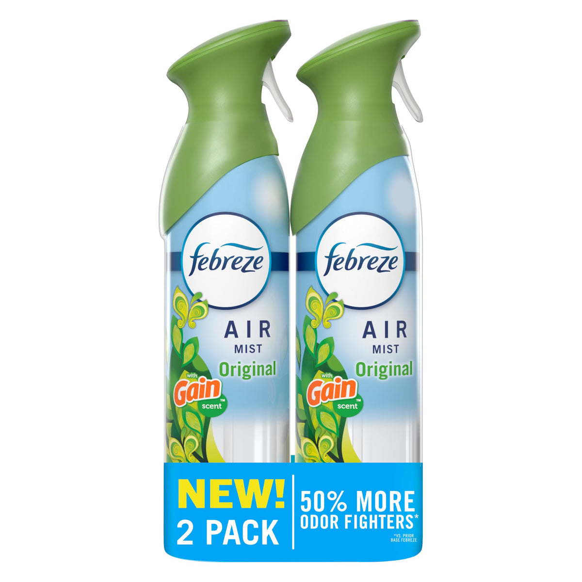 Febreze Air Mist, Air Freshener Spray, Odor Fighting Room Spray, Deodorizer for Home Bathroom