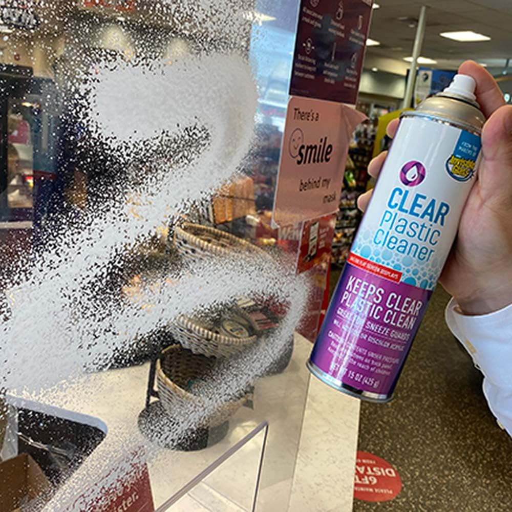 Invisible Glass 91014 Clear Plastic Cleaner - Cleans and Protects Plastic on Electronics