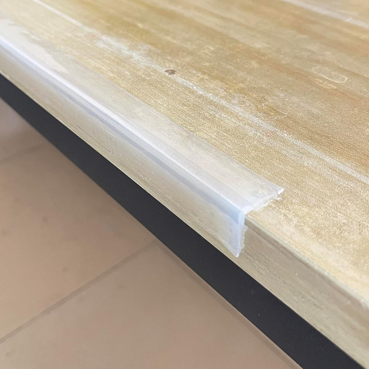 Edge Protector 100% Silicone, Baby Proofing Corners Clear Guards, Pre-Tape Adhesive Soft for Kids
