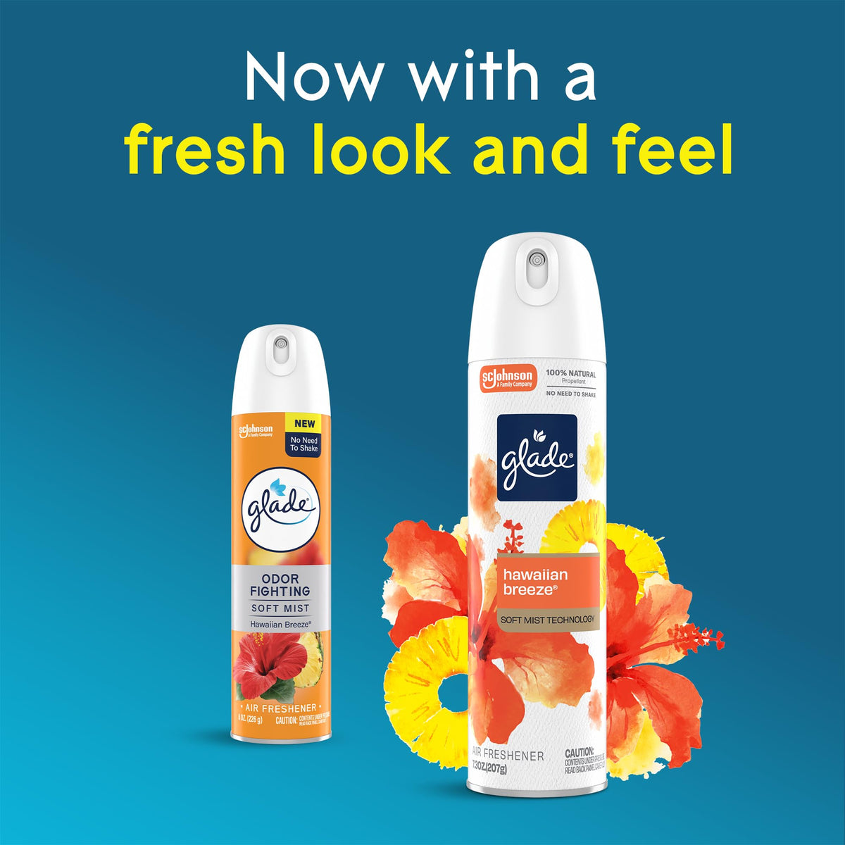 Glade Air Freshener Room Spray, Hawaiian Breeze Scent, 7.3 Oz, 6 Count – view 2