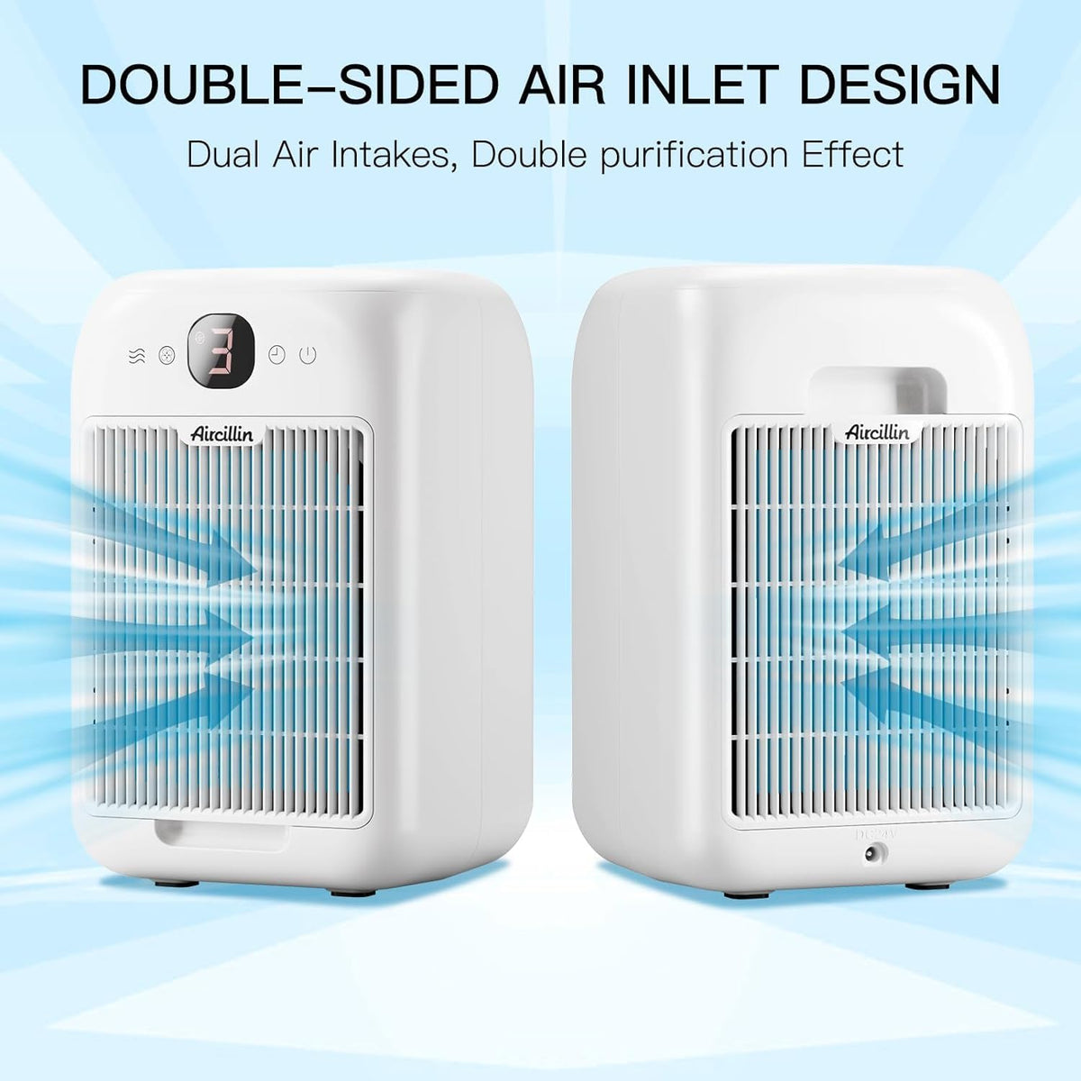 Air Purifiers for Home Bedroom Up to 908 Sq Ft, Air Purifiers with HEPA Filter Aromatherapy,Turbo
