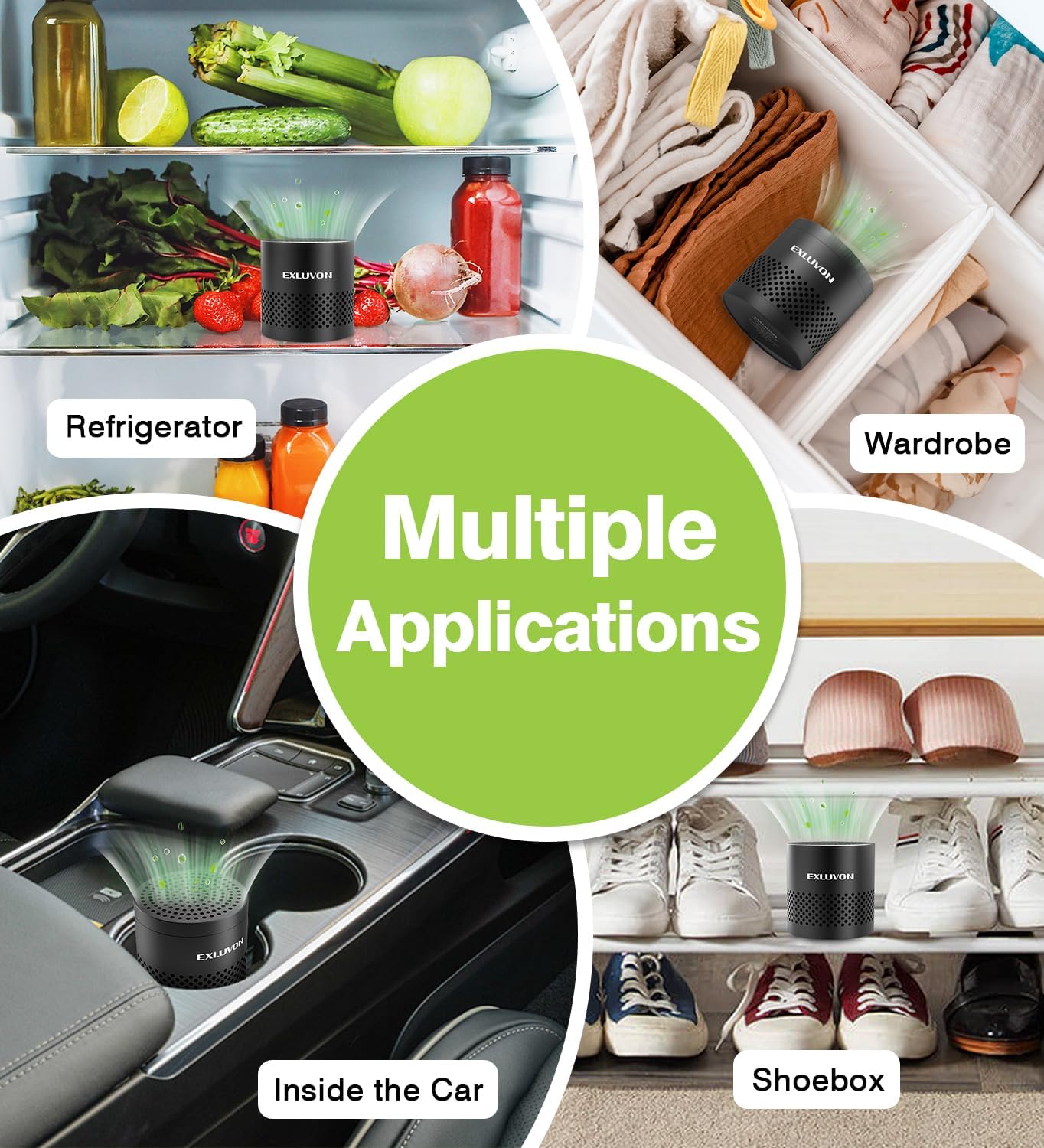 Refrigerator Deodorizer, Fridge Odor Eliminator Lasts for 10 Years, Household Essentials Travel