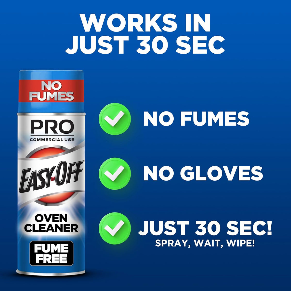 EASY-OFF Pro Fume Free Oven Cleaner, 24 oz., 2 Count
