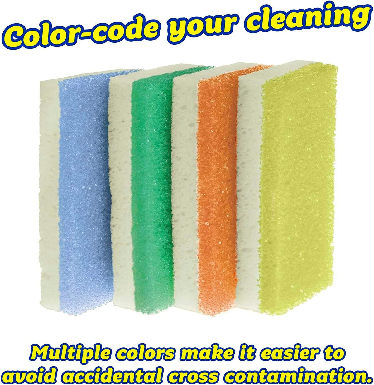 Scrub Daddy Extra Large Sponge Daddy - Bulk Kitchen Sponges for Cleaning Different Rooms & Surfaces