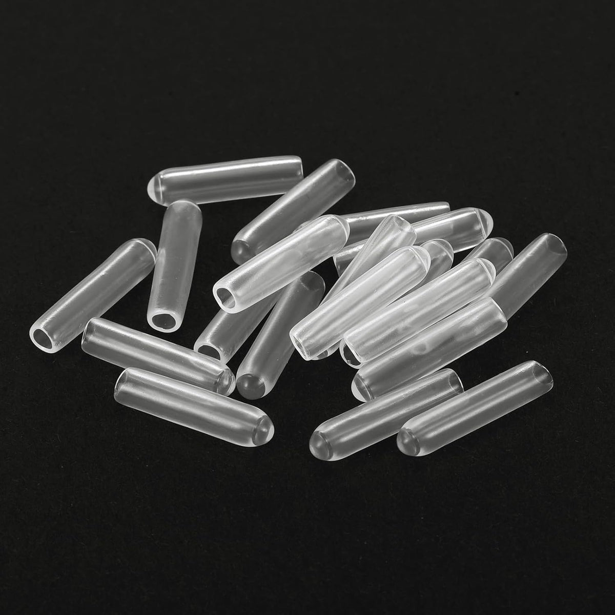 uxcell 20pcs Rubber End Caps Protective Caps 2.5mm ID Vinyl PVC Round Tube Bolt Cap Cover Screw