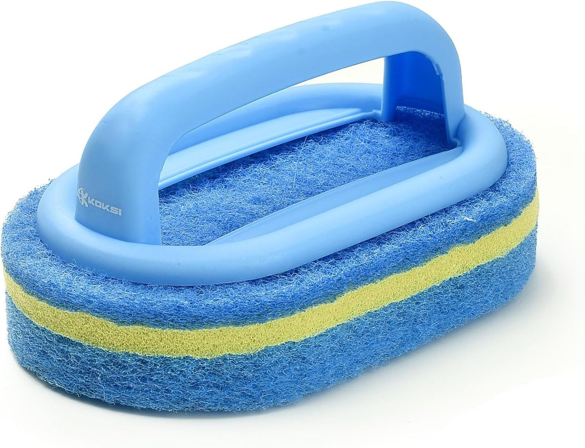 Scrub Brush Set for Bathroom Kitchen Bathtub Toilet Deep Cleaning Brush Tools All Purpose Cleaner