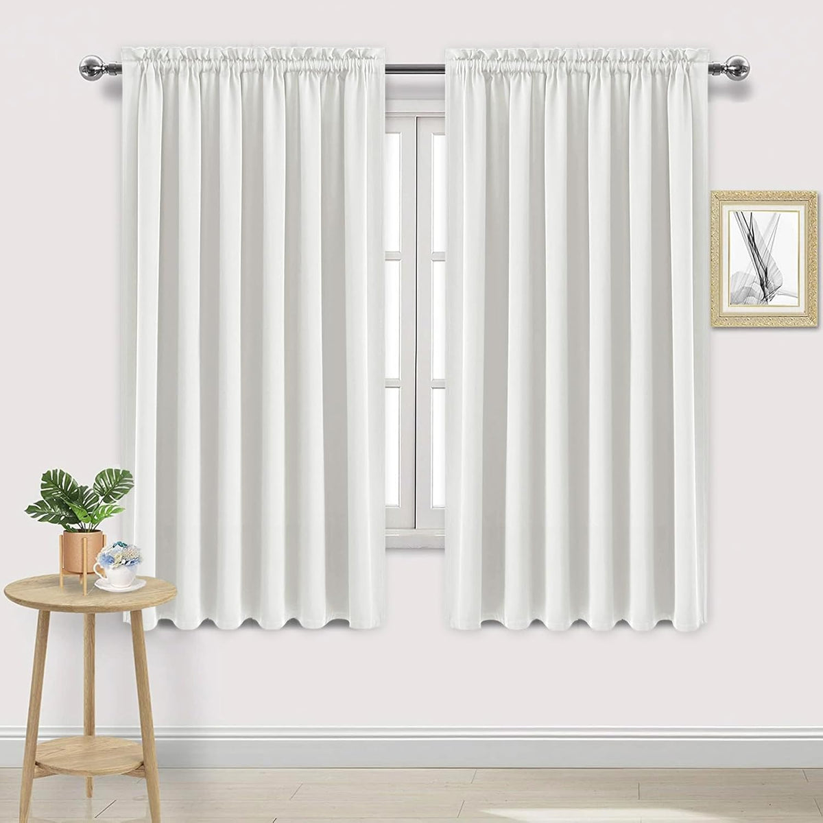 DWCN Blackout Curtains for Living Room Thermal Insulated, Energy Saving & Noise Reducing Bedroom