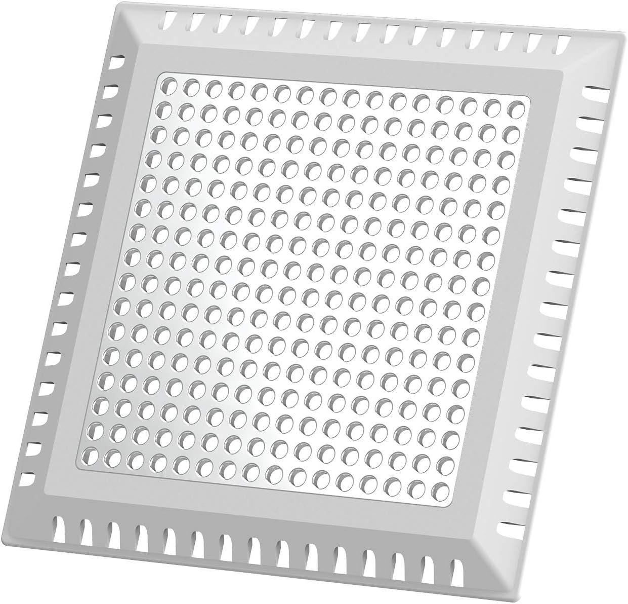 Hair Catcher/Drain Strainer/Shower Drain Cover for Bathroom Floor Drain, Stainless Steel and