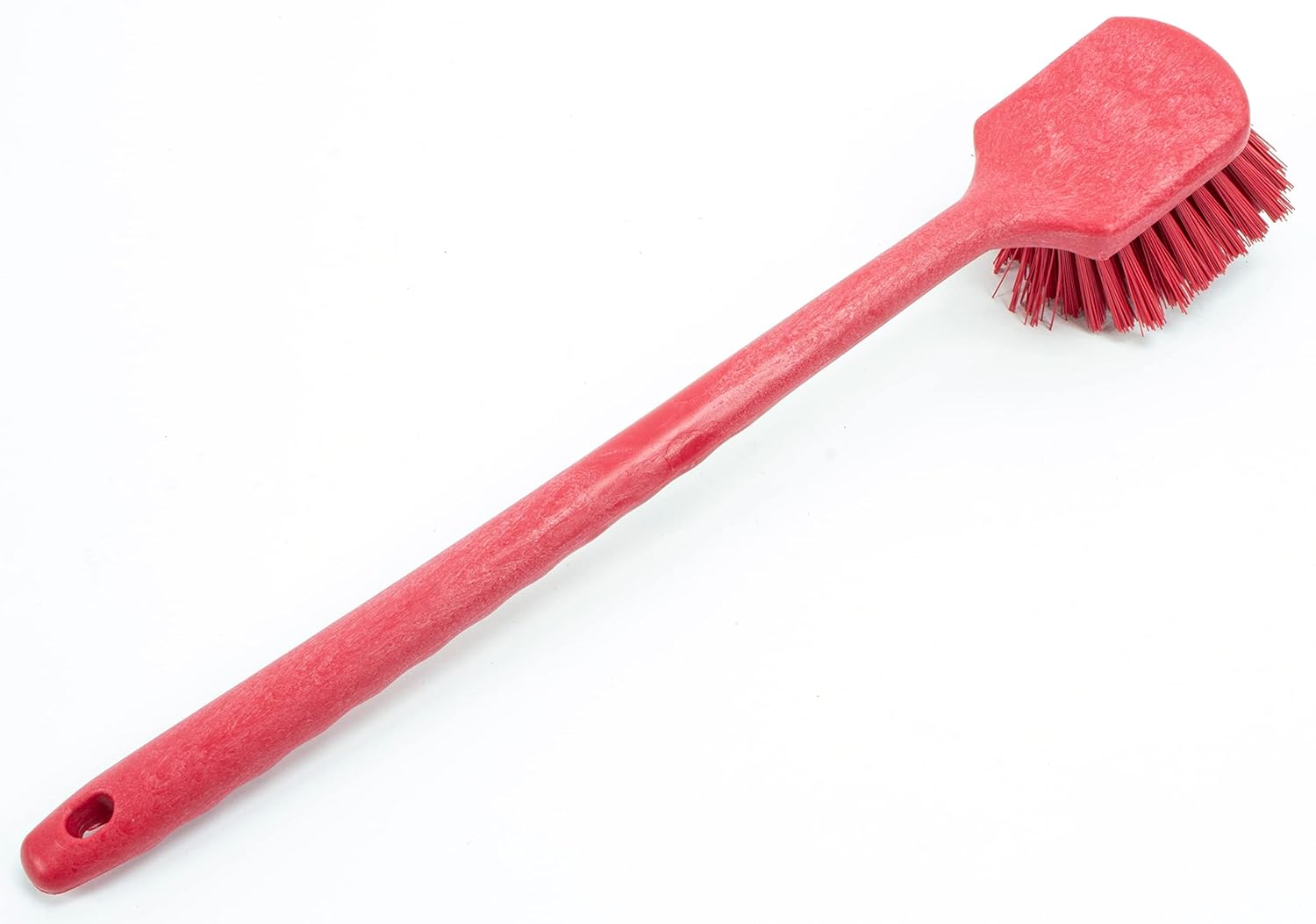 SPARTA 40501EC05 Plastic Large Scrub Brush, Kitchen Brush, Utility Brush With Long Handle For