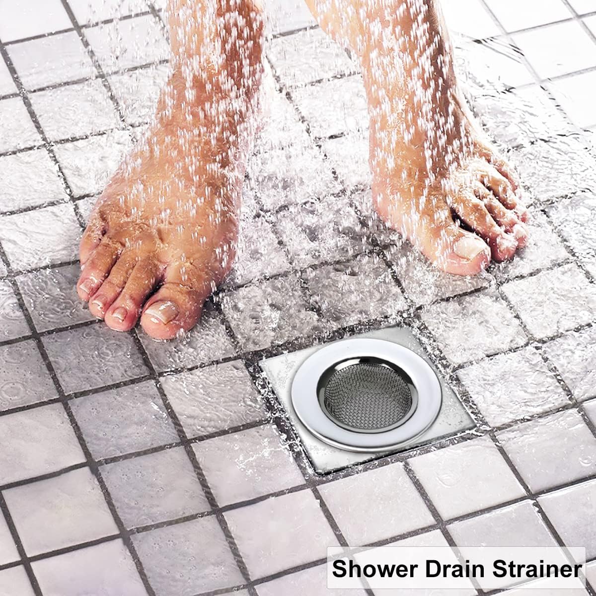 1.50" Bathtub Strainers, Bathroom Sink Strainers, Shower Drain Hair Catcher, Drain Strainer for