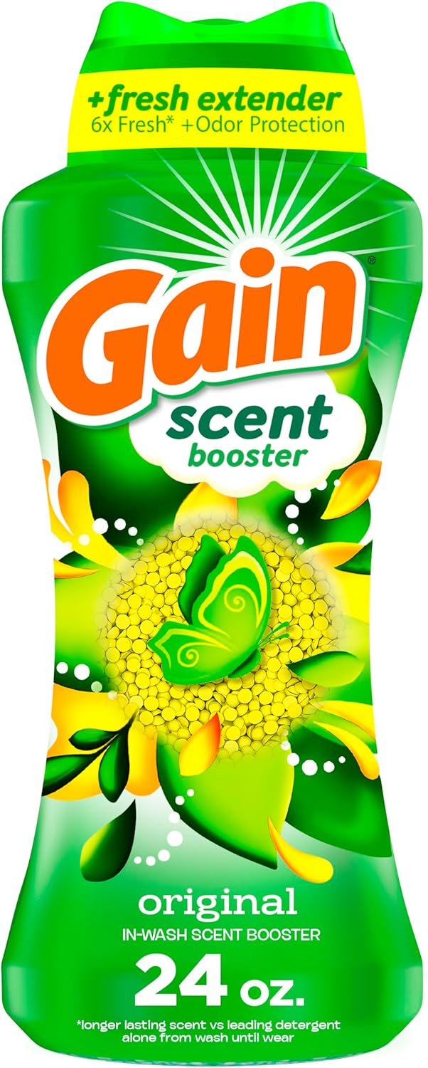Gain Fireworks In-Wash Scent Booster Beads, Original, 24 oz, Laundry Scent Boosters, Gain Scent