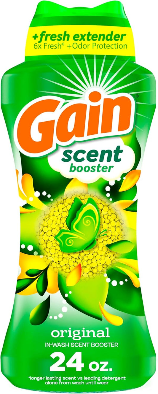 Gain Fireworks In-Wash Scent Booster Beads, Original, 24 oz, Laundry Scent Boosters, Gain Scent