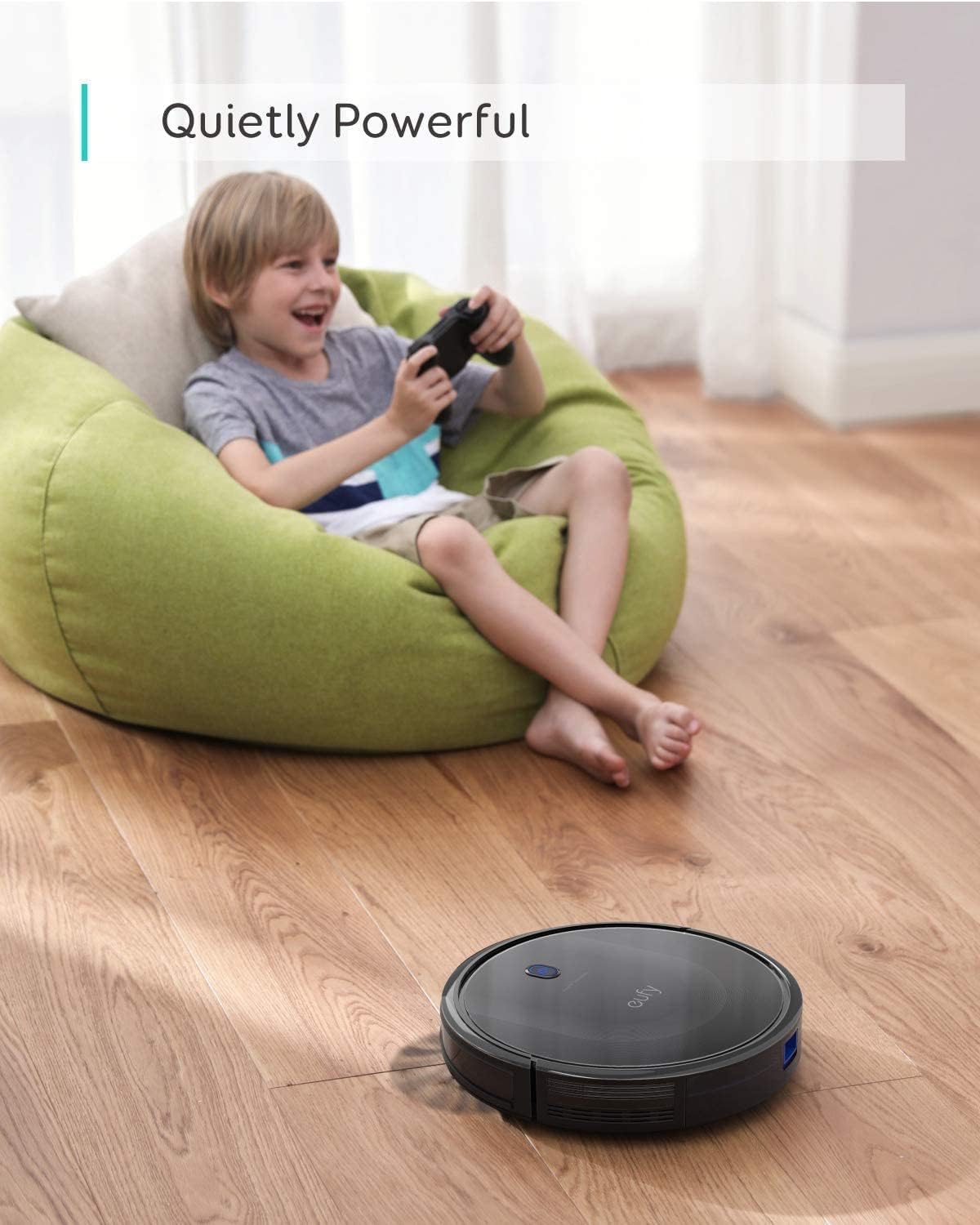 eufy Robot Vacuum 11S MAX, Super Thin, Powerful Suction, Quiet, Self-Charging Robotic Vacuum