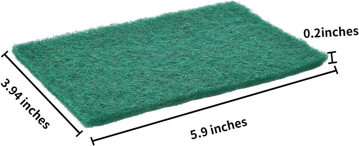 Jetec Scrub Pads Scouring Pads Sponge Dish Scrubber Scouring Cleaning Non Scratch for Kitchen
