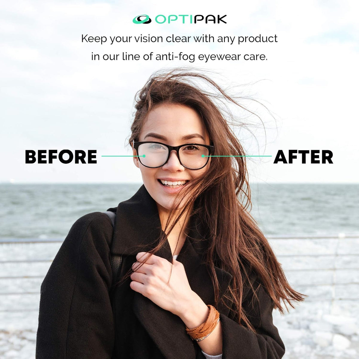 Anti Fog Wipes for Glasses, Binoculars, Face Shields, Ski Masks or Swim Goggles | Pre-Moistened