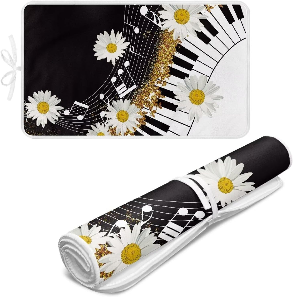 Music Ironing Pad Ironing Blanket Thick Travel Iron Pad Heat Resistant Ironing Board Cover for