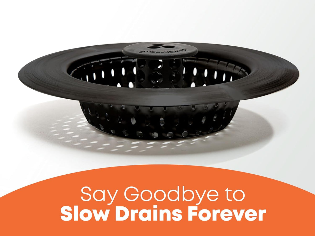 Kitchen SinkShroom Clog-Free Kitchen Sink Drain Strainer with Stopper - Sink Protector for Kitchen