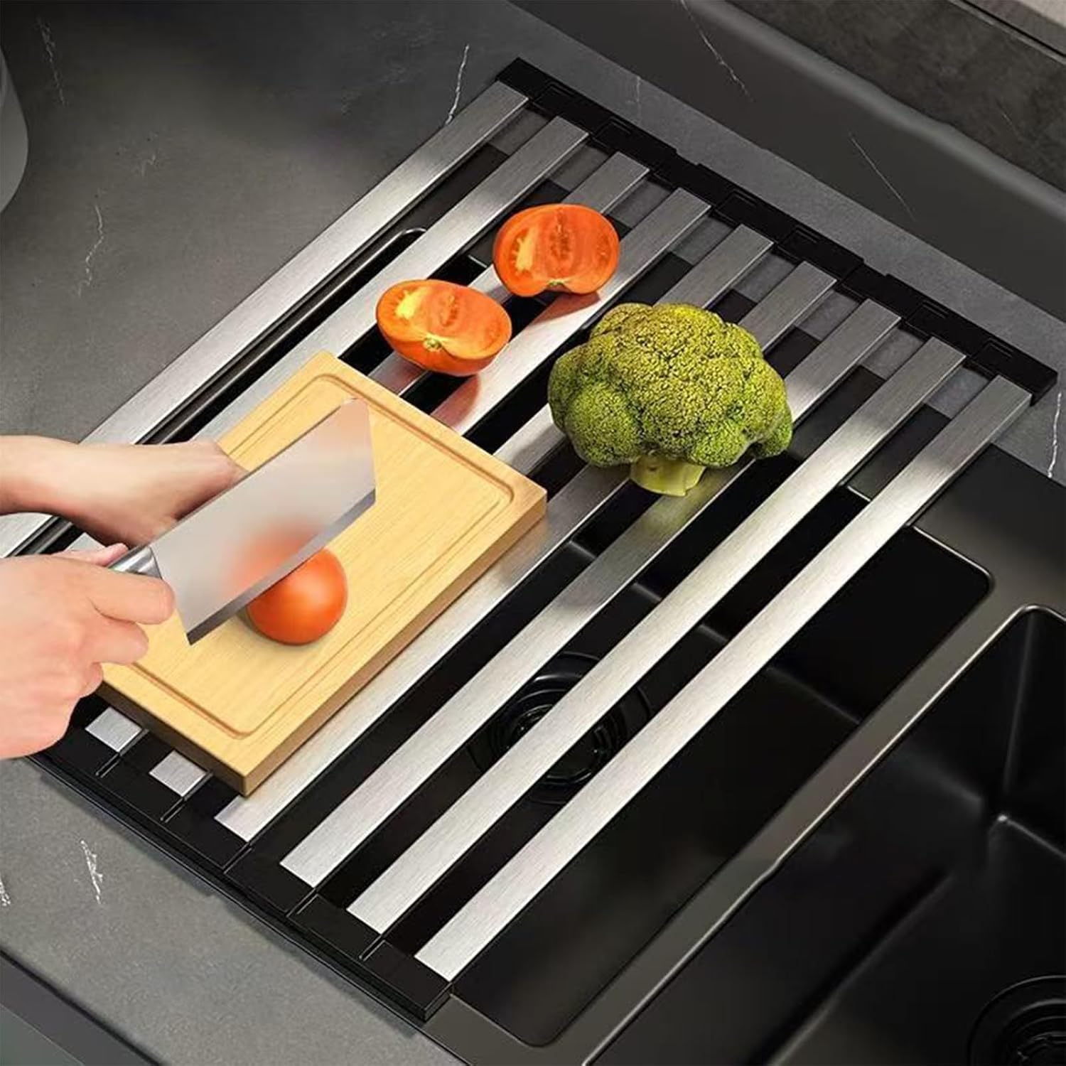 Foldable Dish Drying Rack, Over The Sink Dish Drying Rack ，Dish Drying mat，Dish Drying mats for
