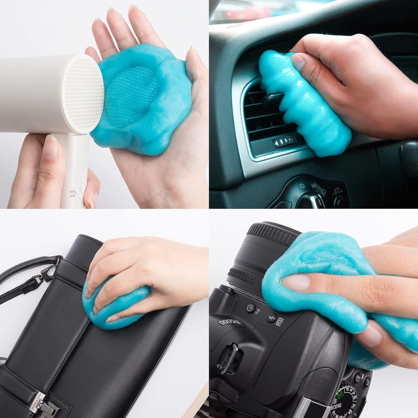 CLICK CLEAN Keyboard Cleaning Gel, 7oz Universal Cleaning Gel for Keyboards Electronics Dust