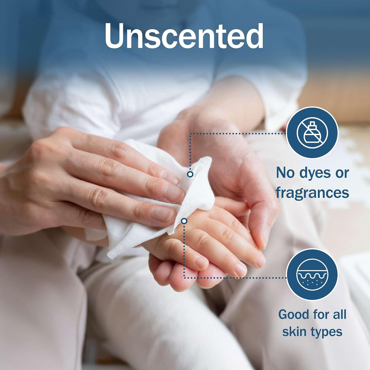 Dry Wipes for Adults - Case of 800 Unscented Disposable Washcloths - 10" x 13" Non Woven Wipes for