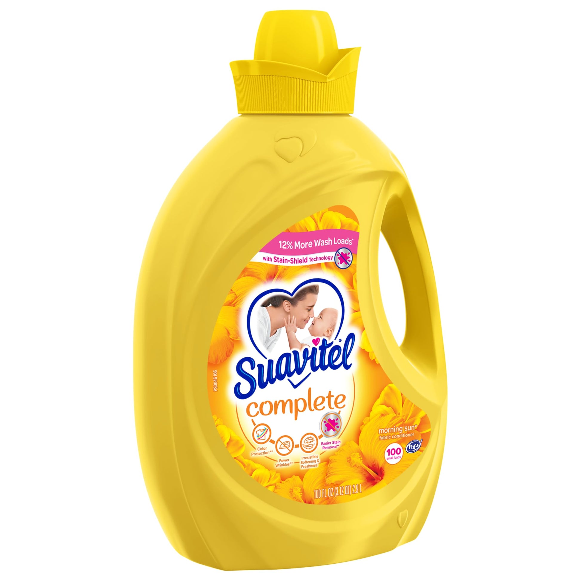 Suavitel Complete Liquid Fabric Softener, Morning Sun Scent, 100 fl oz – view 2