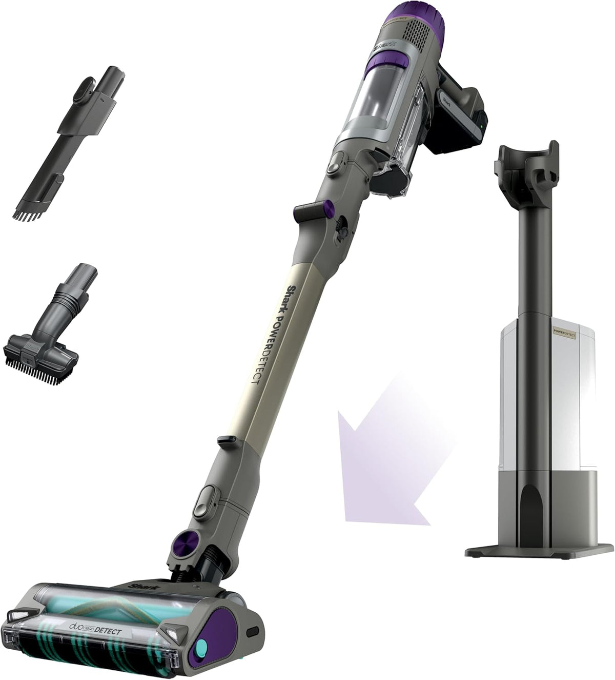 Shark Cordless Vacuum Cleaner with HEPA Filter, PowerDetect Clean & Empty, Powerful Suction