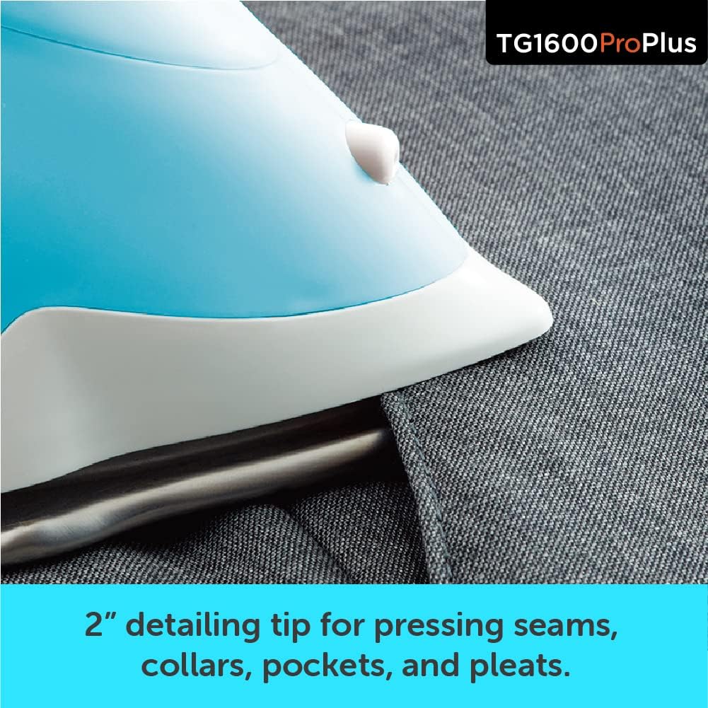 oliso TG1600 ProPlus Smart Iron with Auto-Lift – 1800 Watt Steam Iron for Clothes, Sewing, Quilting
