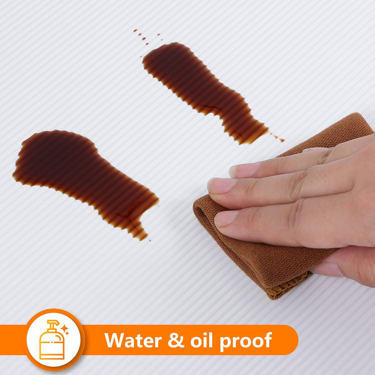Shelf Liners for Kitchen Cabinets Drawer Liner Non Adhesive Cupboard Mat EVA Material Waterproof