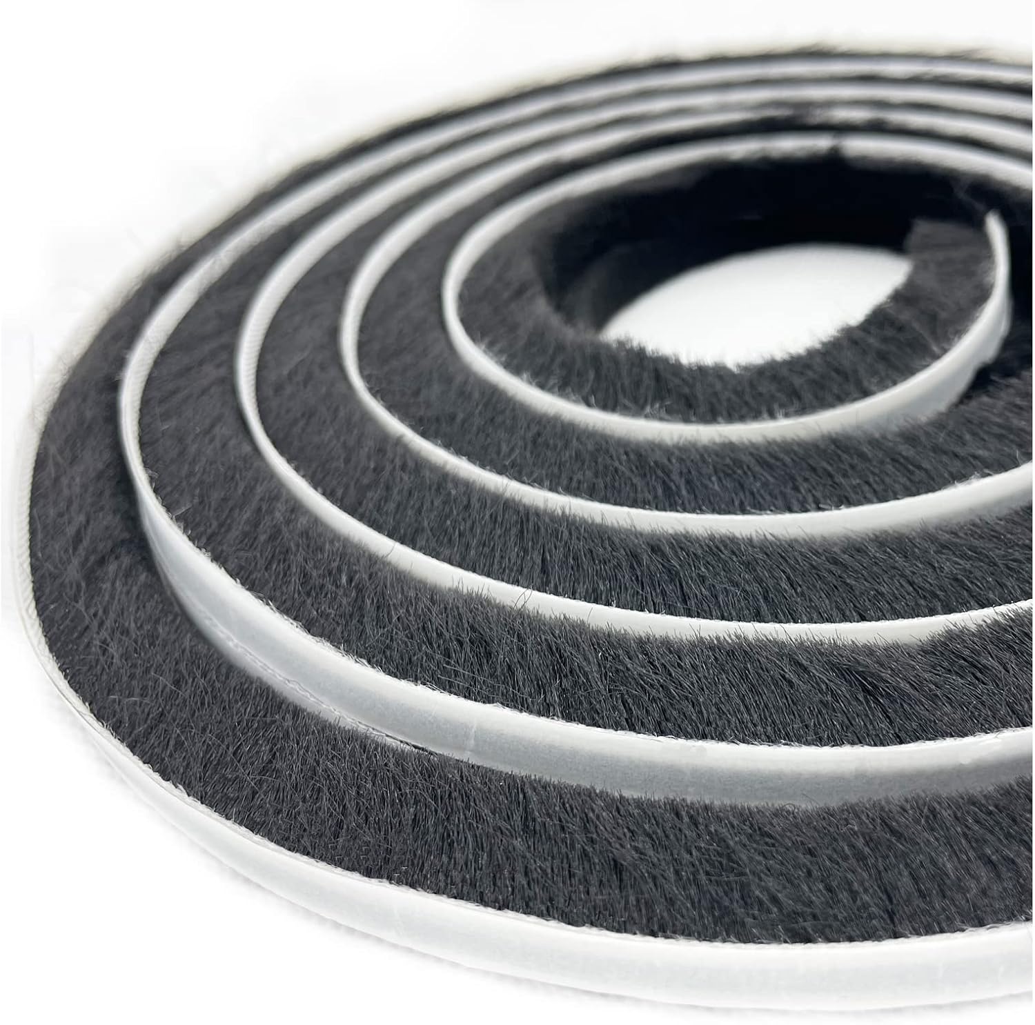 32ft Door Weather Stripping Door Seal Strip Brush for Sliding Windows/Doors Frame (32ft x11/32
